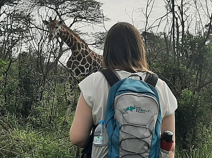 Giraffen Pirsch im Mauro Nationalpark